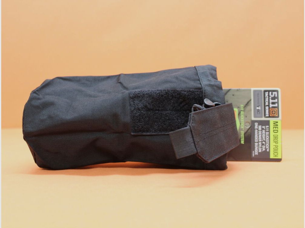 5.11 Drop Pouch Medium (58702) 019 Zwart: Vouwbare Vangtas