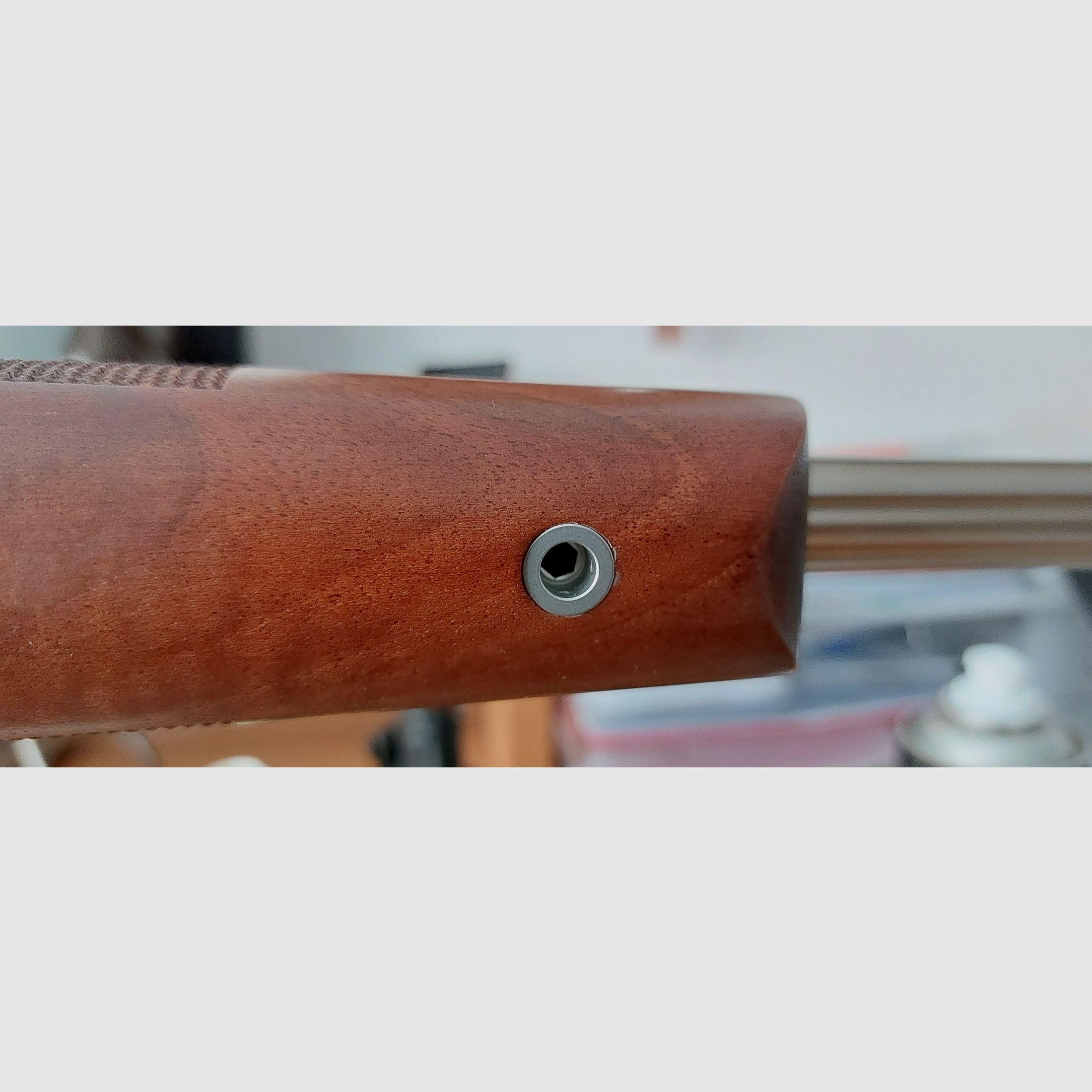 Action en acier HS nickelée en .308 Winchester avec un canon de 51 cm