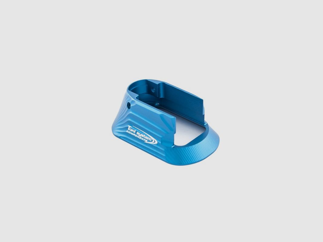 Aluminium standaard magwell voor Tanfoglio groot frame — Grijs (MTLXS-SI), afbeelding 1 van 8