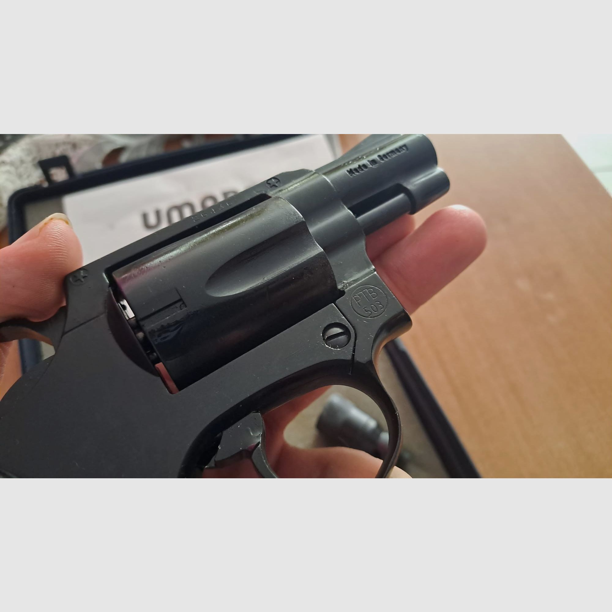Seltener Reck Chief Special im Kaliber 9 mm R. Knall