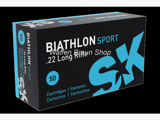 SK Randfeuerpatronen .22lr Biathlon Sport 50 Stück