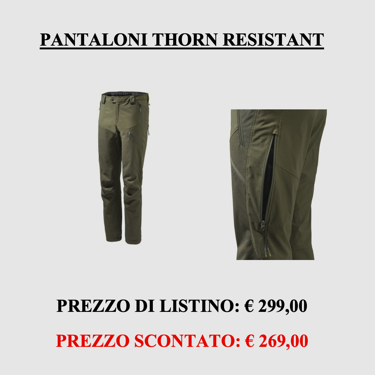 Beretta – Pantalon Thorn Resistant EVO, image 1 sur 6