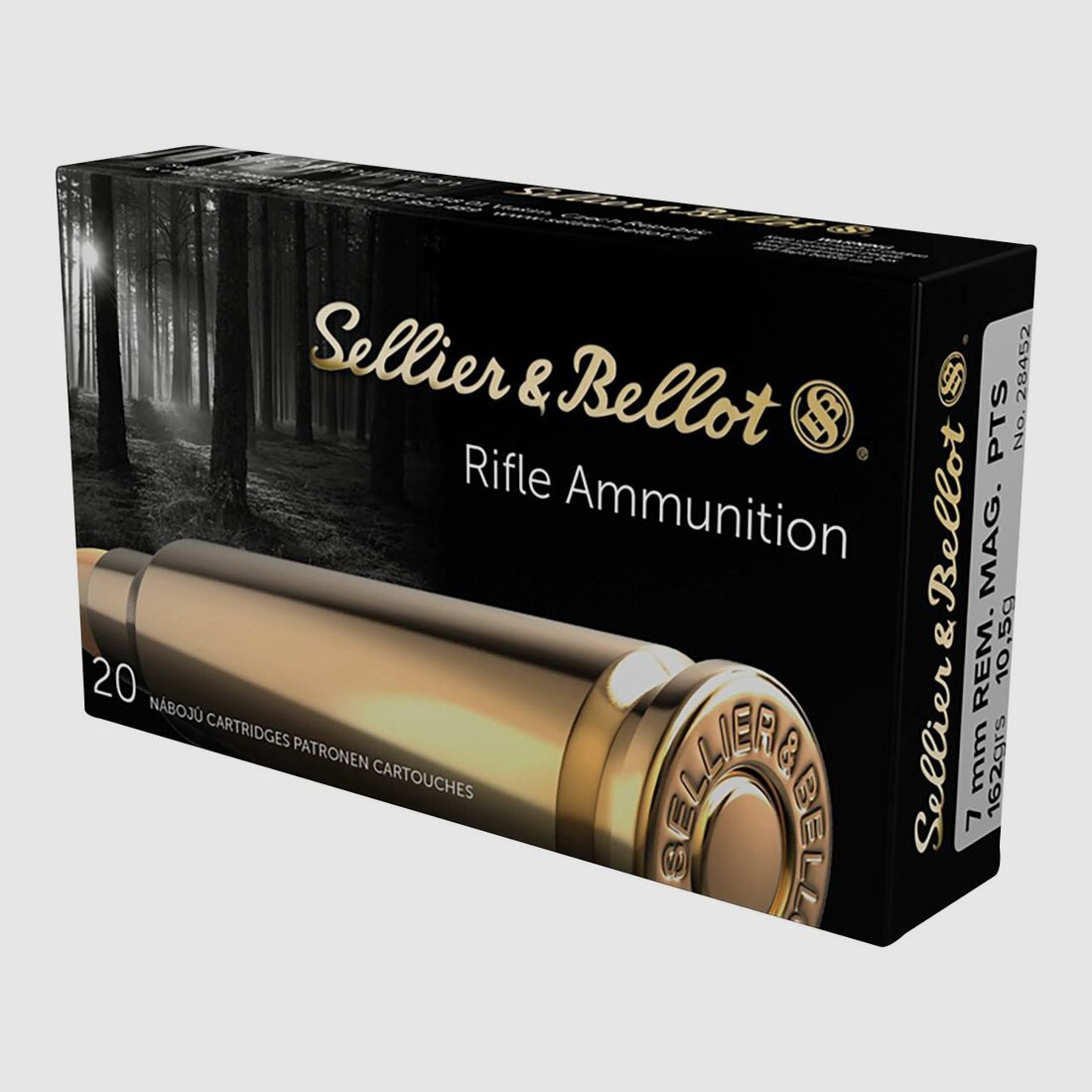 Sellier & Bellot 7mm Rem. Mag. PTS TLM 10,5g/162grs.