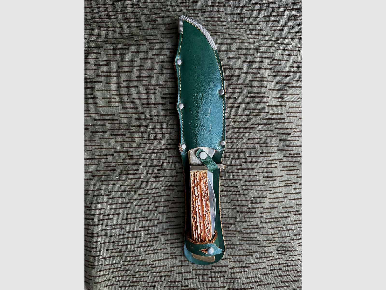 Waidbesteck Jagdmesser DDR Mühlhausen 