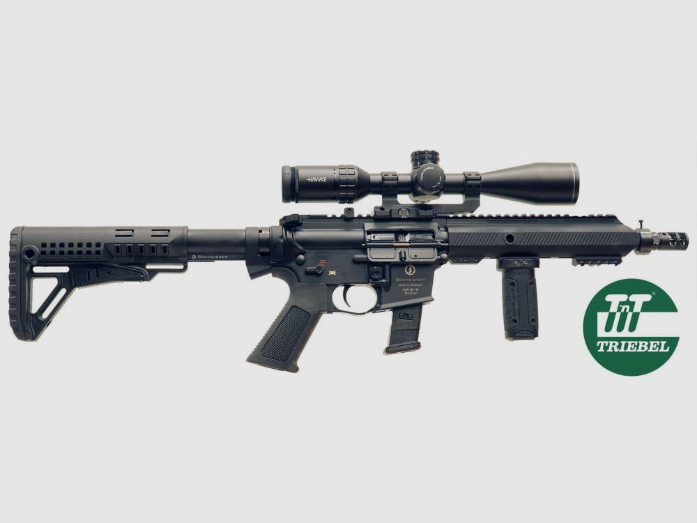 Schmeisser SL rifle AR15-9 Sport with scope
