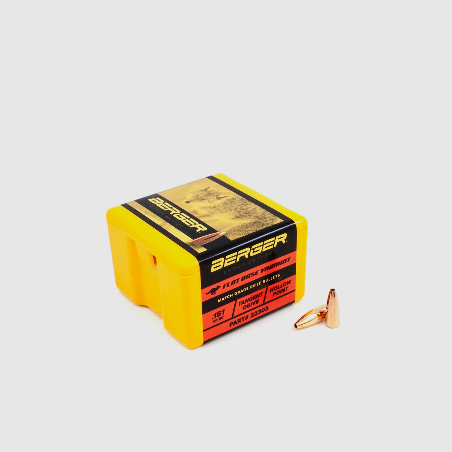 Berger Geschoss .22 FB Varmint 40GR 100 Stück