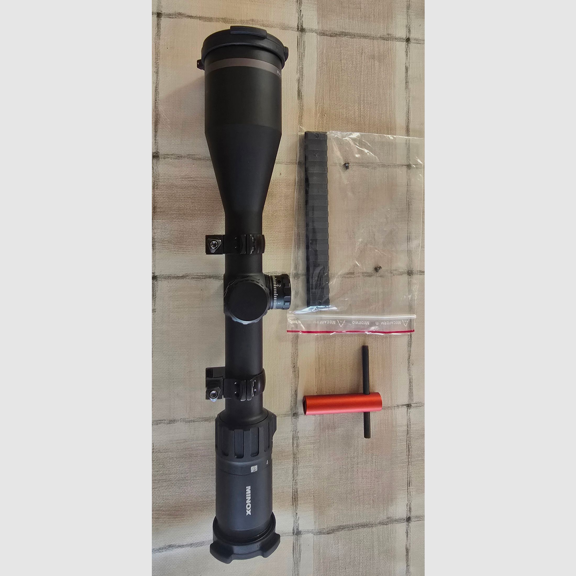 MINOX Allrounder 3-15×56 FRA inkl. Picatinny und Ringe