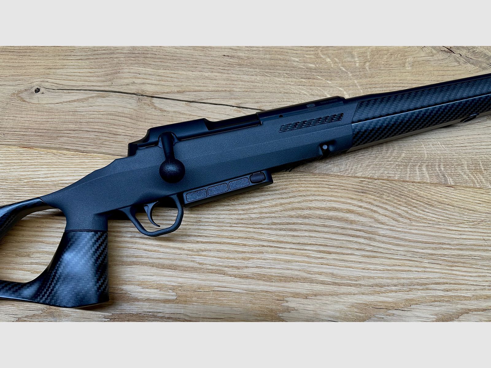 Mauser 25 Extreme mit FBT Carbon-Lochschaft / .308 Win / LL 51cm / M15x1 / Nur 2.8 Kg Gewicht