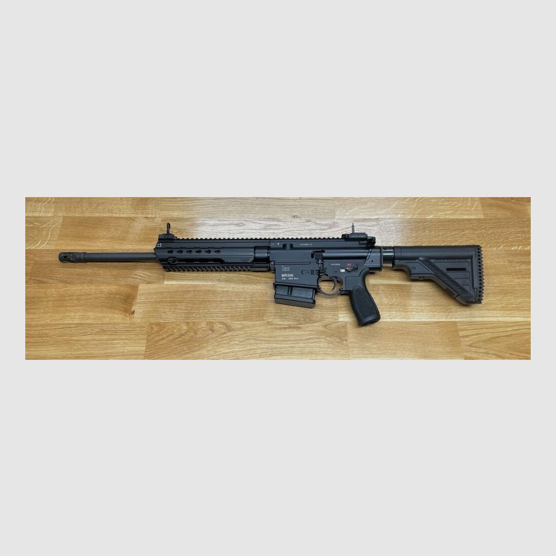 Heckler & Koch MR308 A3 16,5" - półautomatyczna karabina .308 Win. HK MR308 A3 kolor czarny - H&K MR 308 A3 - cywilna wersja H&K 417
