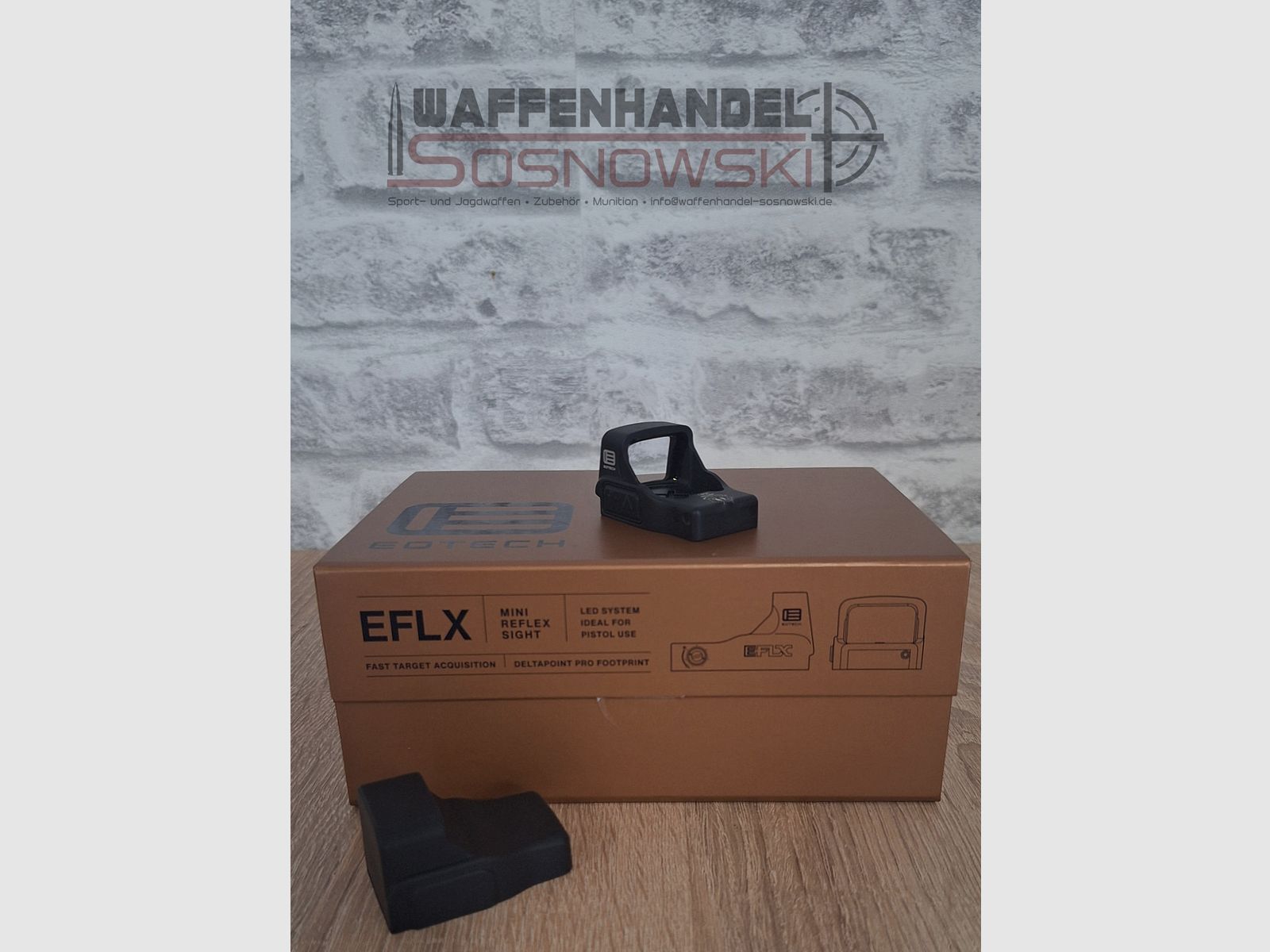 Visor reflex mini EOTech EFLX 3MOA, negro