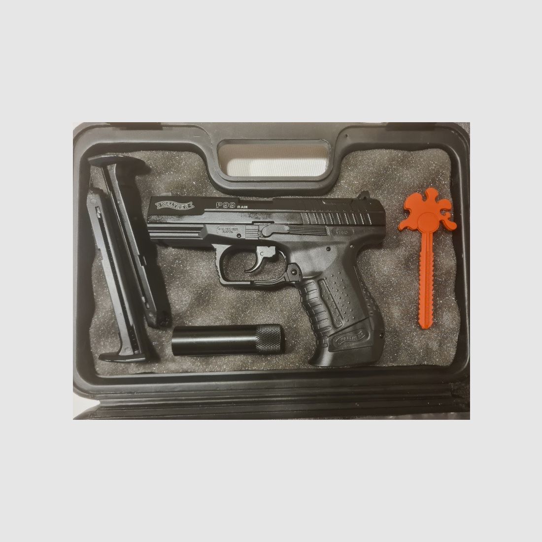 Walther P99 RAM 43mm Neu mit Zubehör