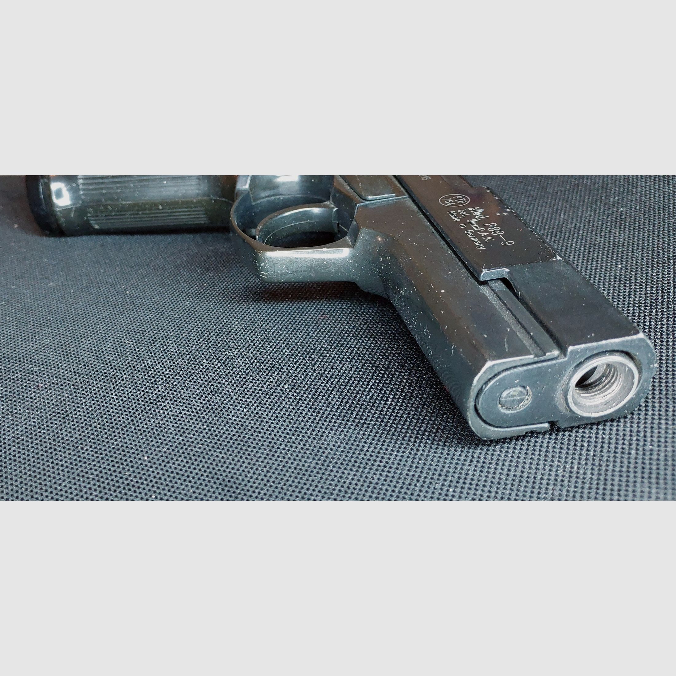 Walther P88-9 (P 88 Compact) blank firing pistol 9mm P.A.K. black (PTB 764)