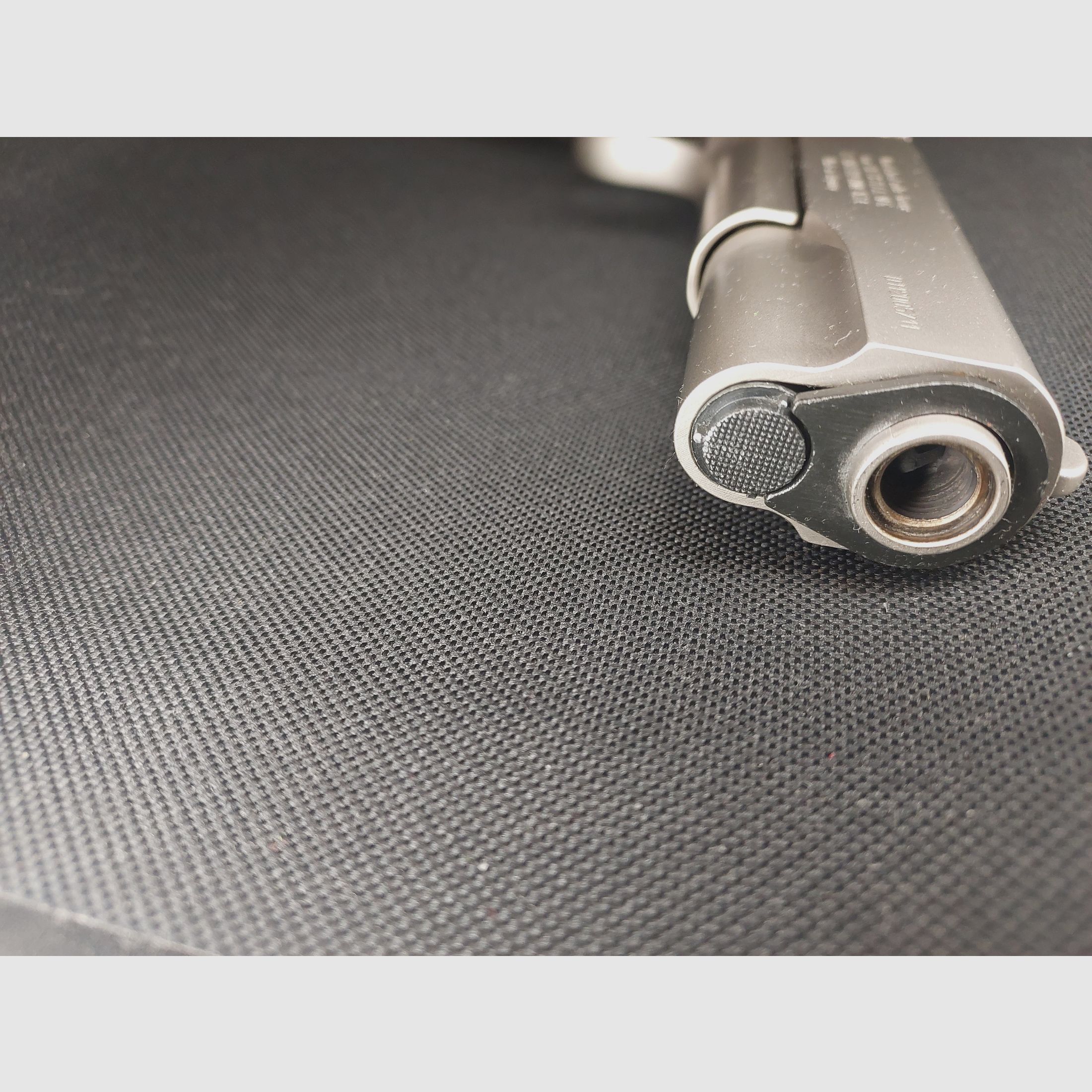 Colt Government 1911 A1 Pistolet alarmowy 9mm P.A.K. Nikiel (PTB 774)