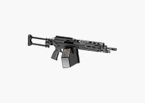 Trident LMG-MP Enhanced w czarnym Airsoft Wolne od 18 - S-AEG -F- | Krytac