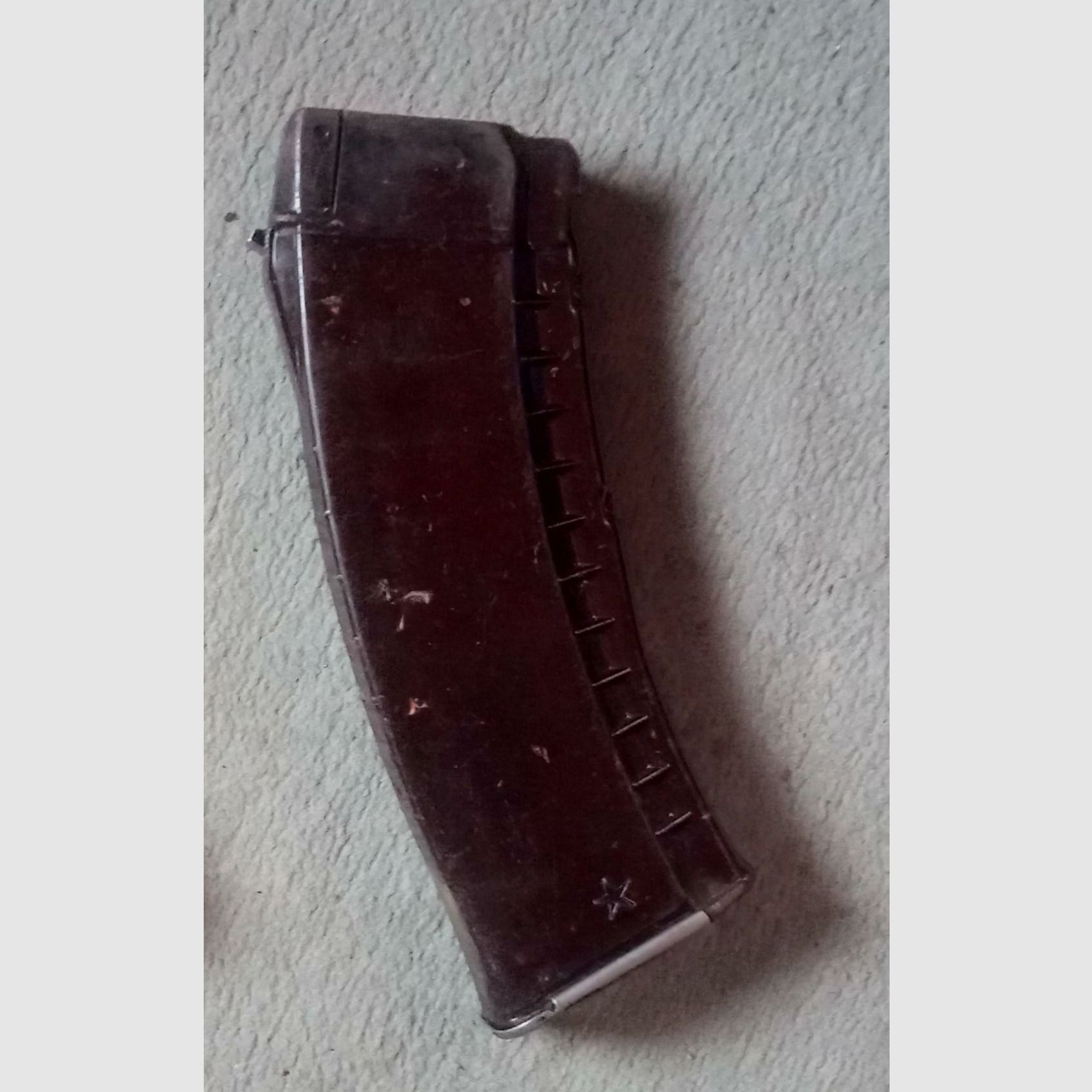 Original Russisches AK74 Tula Plum Deko Magazin (unbrauchbar/deaktiviert) // CCCP / Yunker