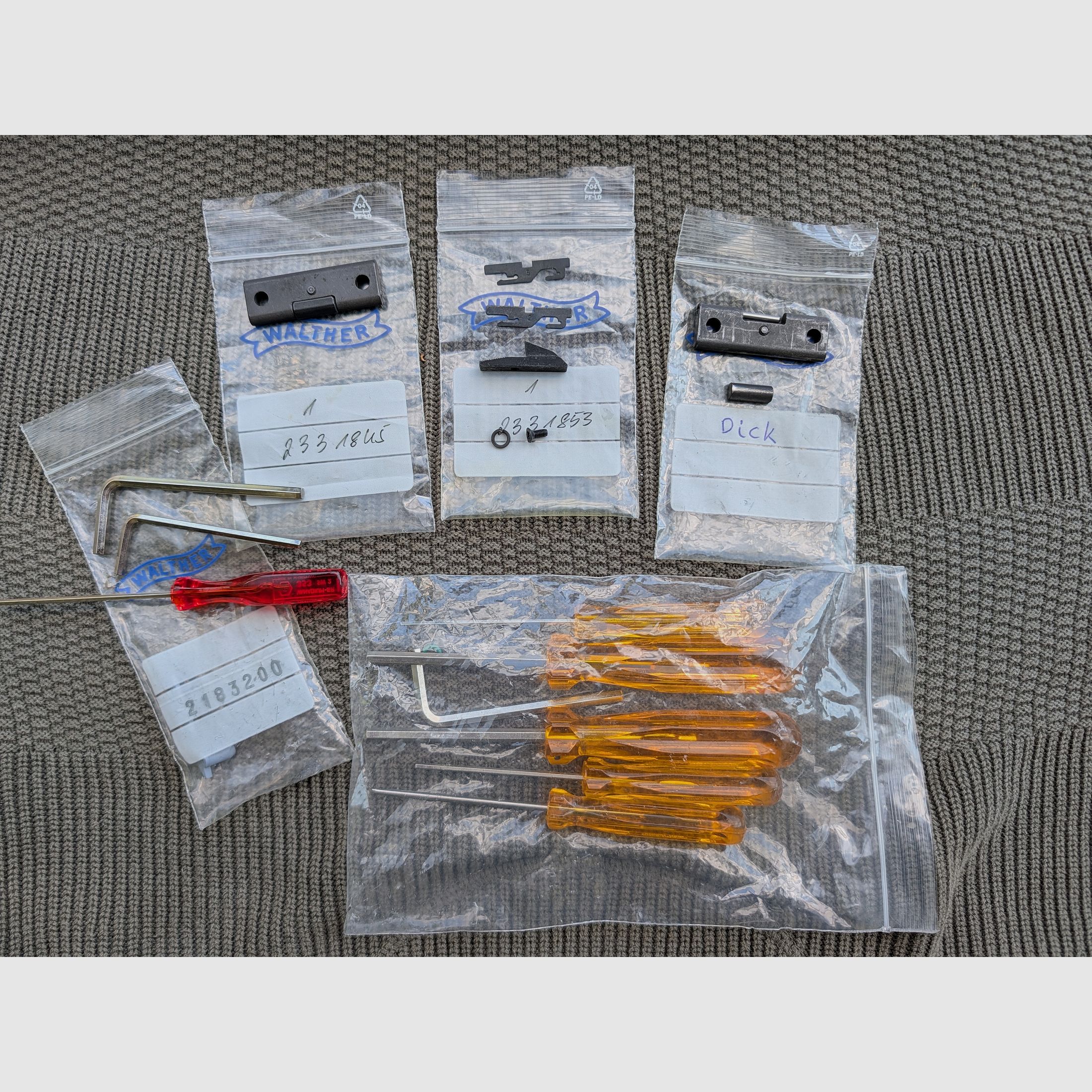 Walther GSP Expert .22lr con sistema intercambiabile .32 s&w in condizioni molto buone