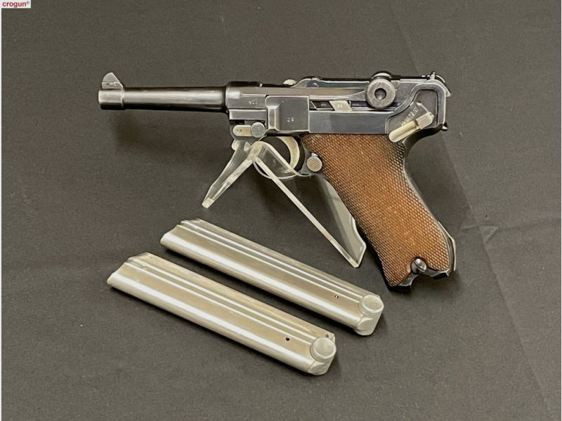 Halbautom. Pistole Mauser P08 S/42 G