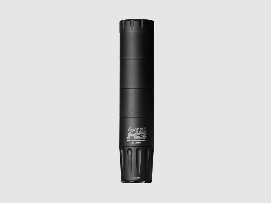 Schalldämpfer A-TEC H3-3 Kal. 30 Gewinde 18×1