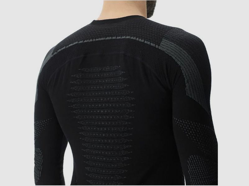 MAN FUSYON DEFENDER UW SHIRT LANGARM, black, Bild 5 von 8