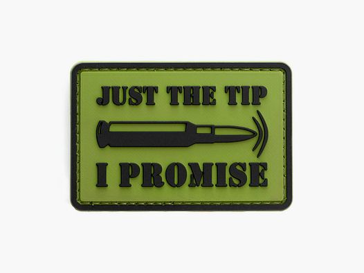 Just The Tip PVC Patch Oliv