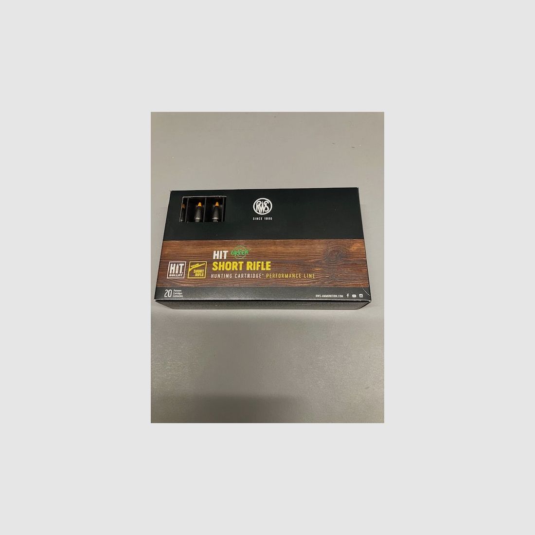 RWS munizioni per fucile HIT Short Rifle .30-06 10,7 g. 165 gr.