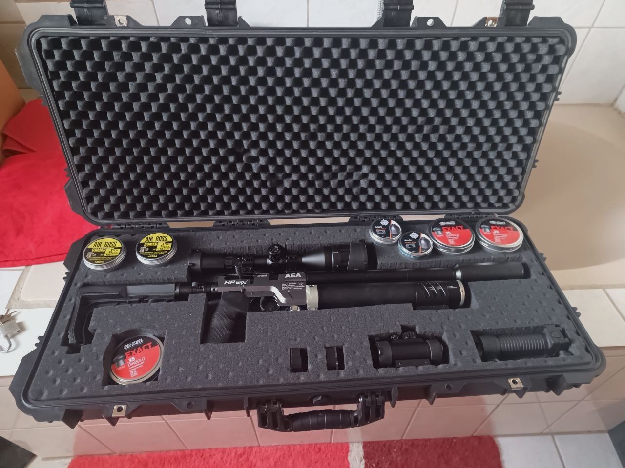 AEA HP Max Luftgewehr-Karabiner Kaliber 9mm F-Version - Neuwertig