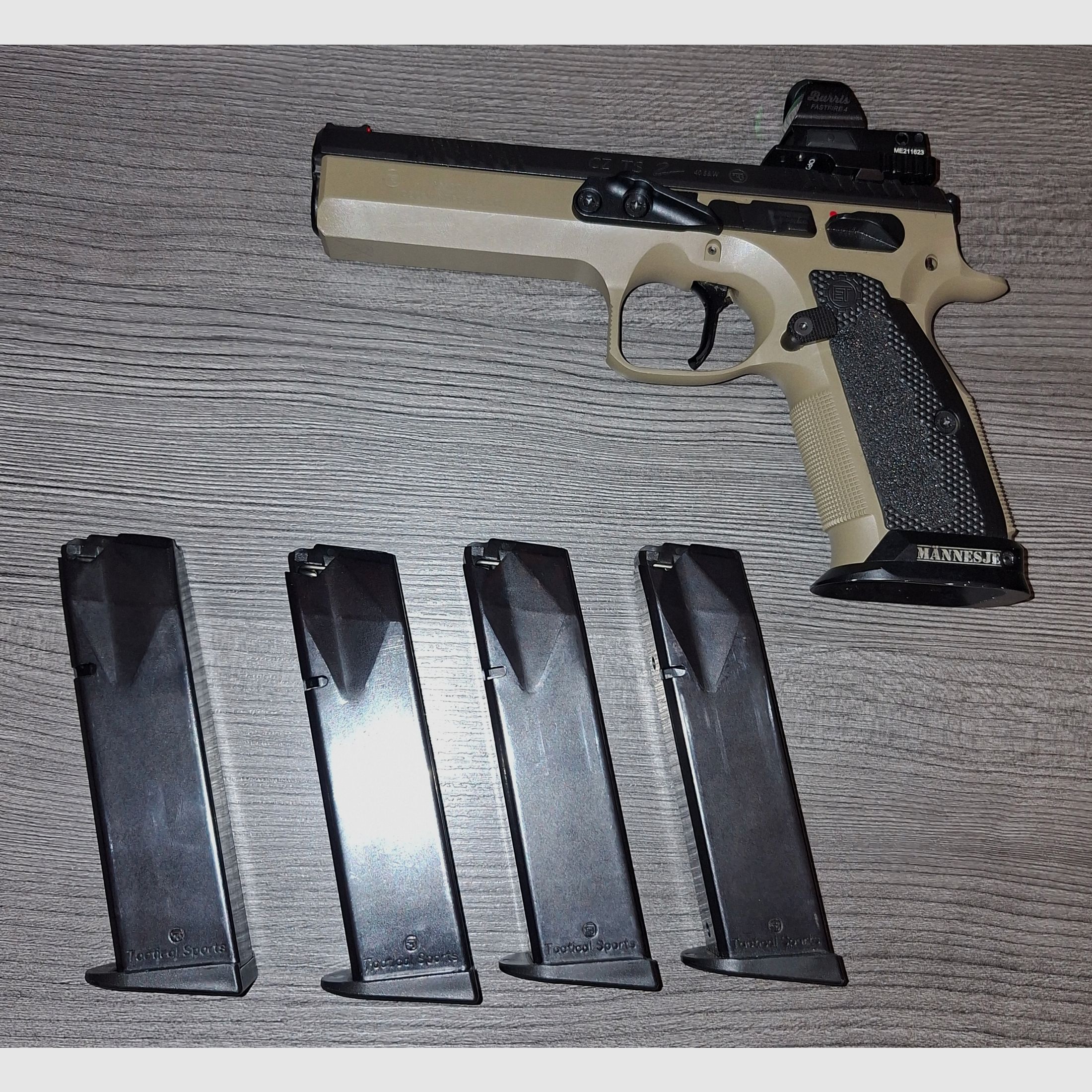 CZ Shadow TS2, 40SW, IPSC, tuning, deportivo, handgun, like new, imagen 1 de 5