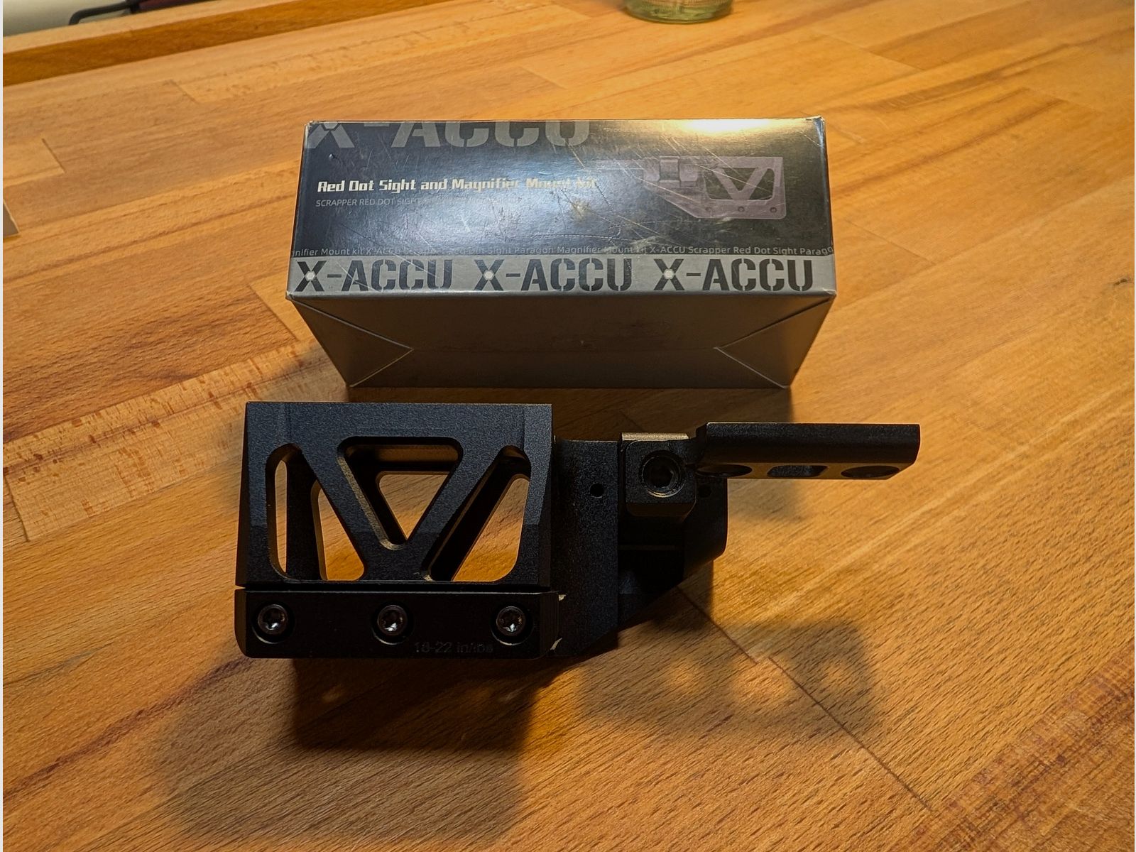 Vector Optics XASR-RM02 piattaforma di montaggio monopezzo per mirino Scrapper + Paragon Magnifier