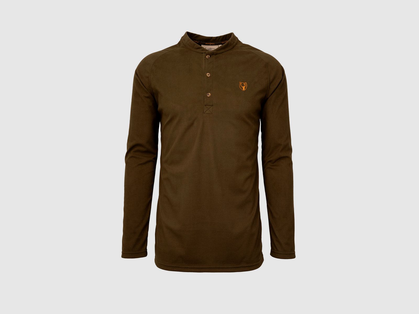 OSB Herren Funktions Shirt oliv mit Knopfleiste