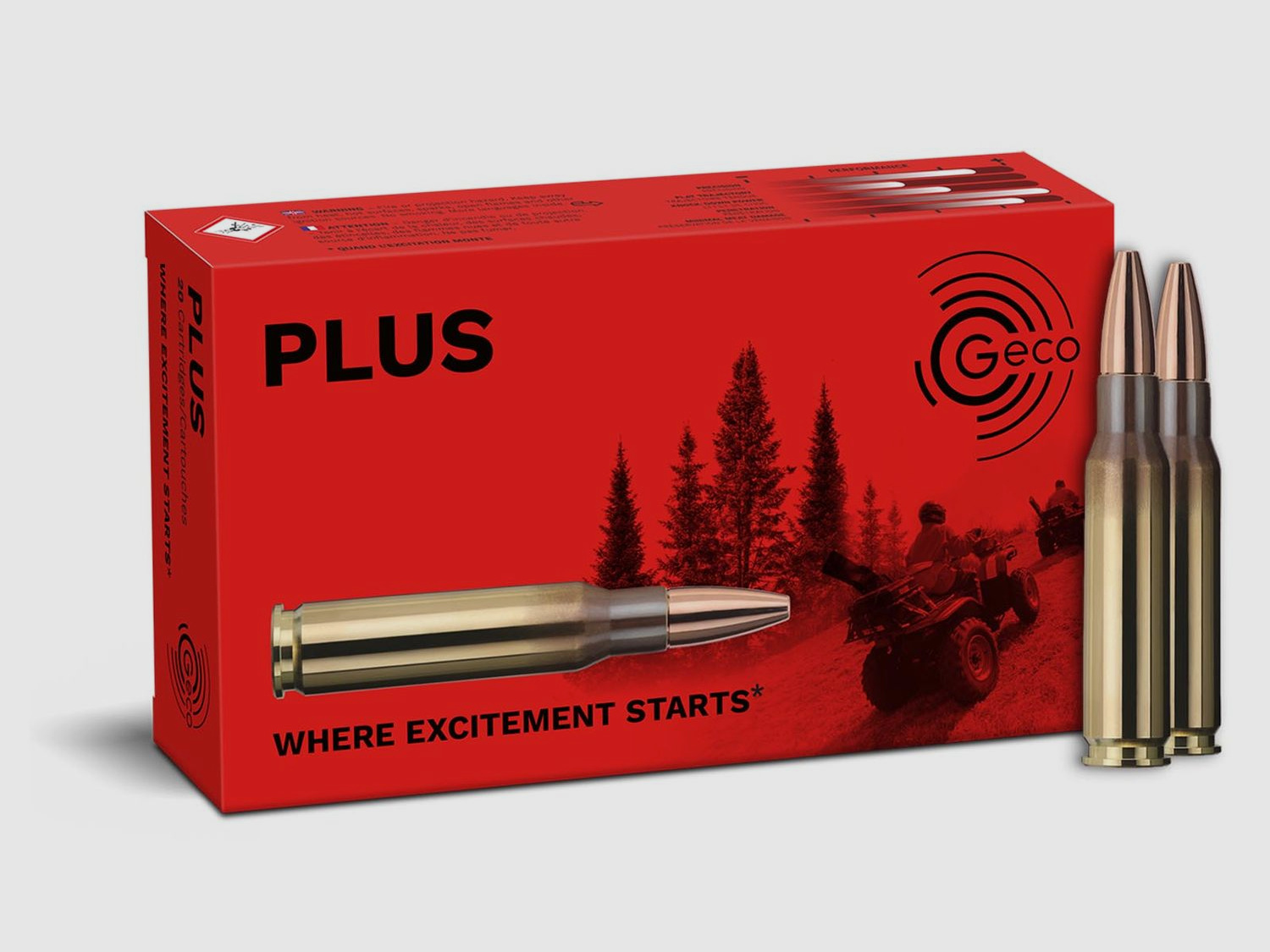 Geco Plus Kal. 6,5x55 SE - 10,1g / 156 gr
