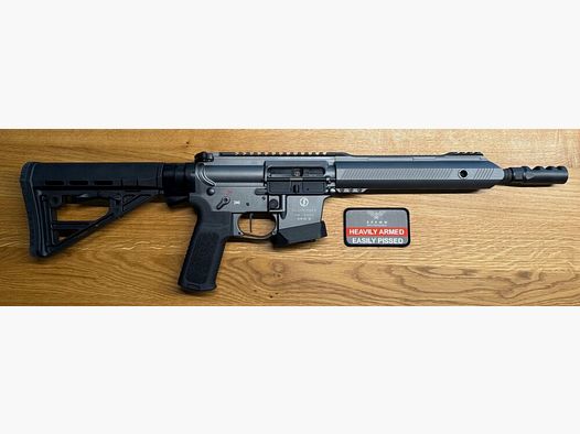 Schmeisser AR15-9 S4F Dynamic PCC — Grey Edition, 10,5"