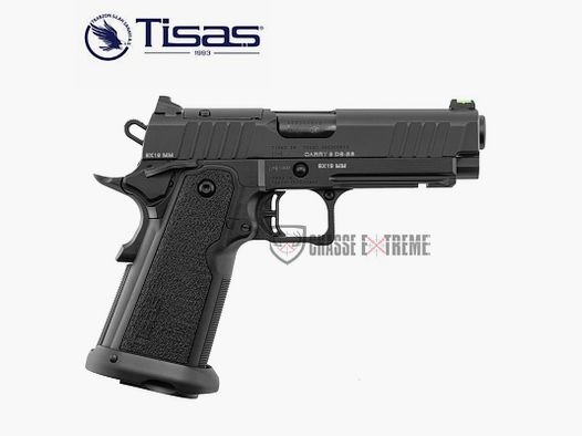 Pistola TISAS 2011 Carry Bull Barrel Double Stack Cal. 9x19mm Pronta per Ottica