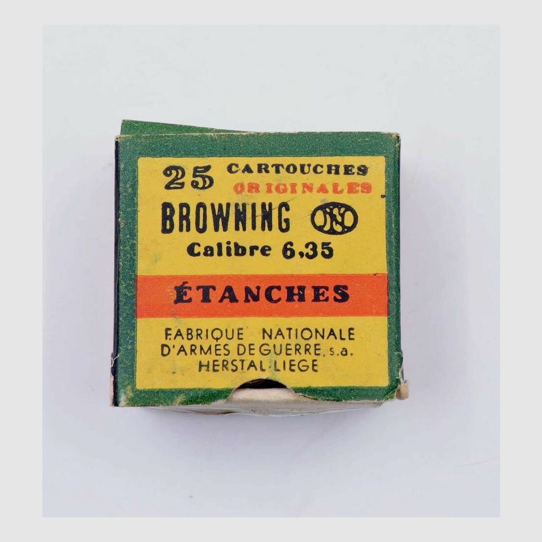 FN - Browning/België Pistoolmunitie 6,35mm Browning/.25ACP