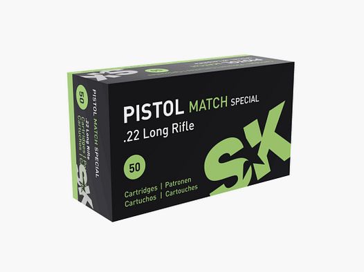 MUNICIÓN 22LR SK PISTOLA MATCH SPECIAL 420144