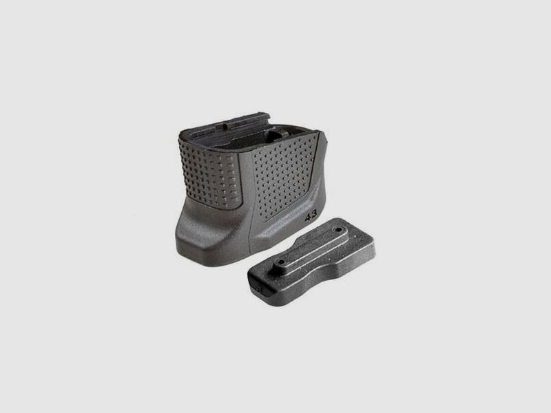 STRIKE INDUSTRIES ENHANCED MAGAZINE PLATE FOR GLOCK® 43 +2 Magazine Extension