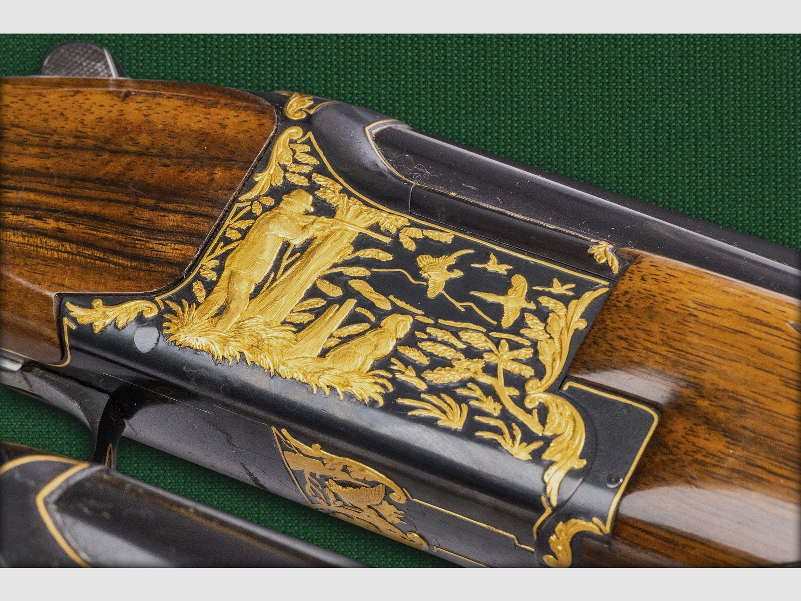 2 Browning B25 / FCS 25 Luxus-Flinten – Goldgravur – Sammlerzustand – Zertifikat