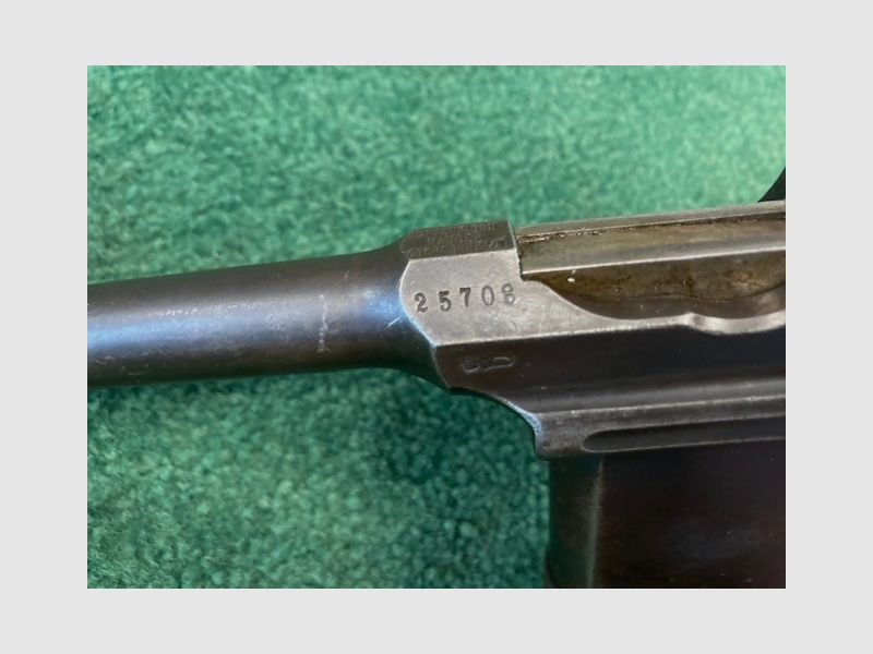MAUSER C96 FLAT SIDE LARGE RING, 7,63M, Officer/Short-barreled, immagine 3 di 8