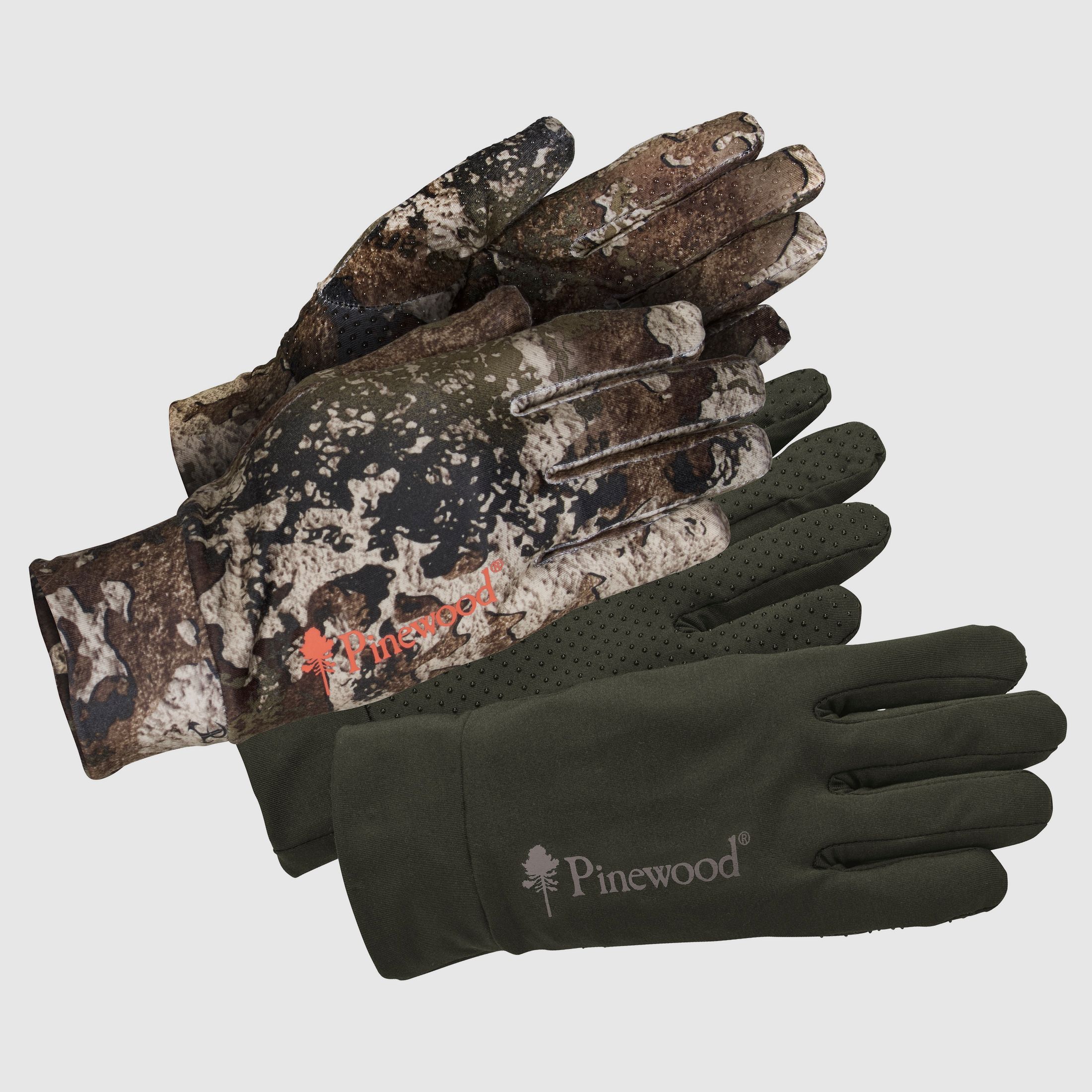 Pinewood Gloves Doppelpack Camo & moos green