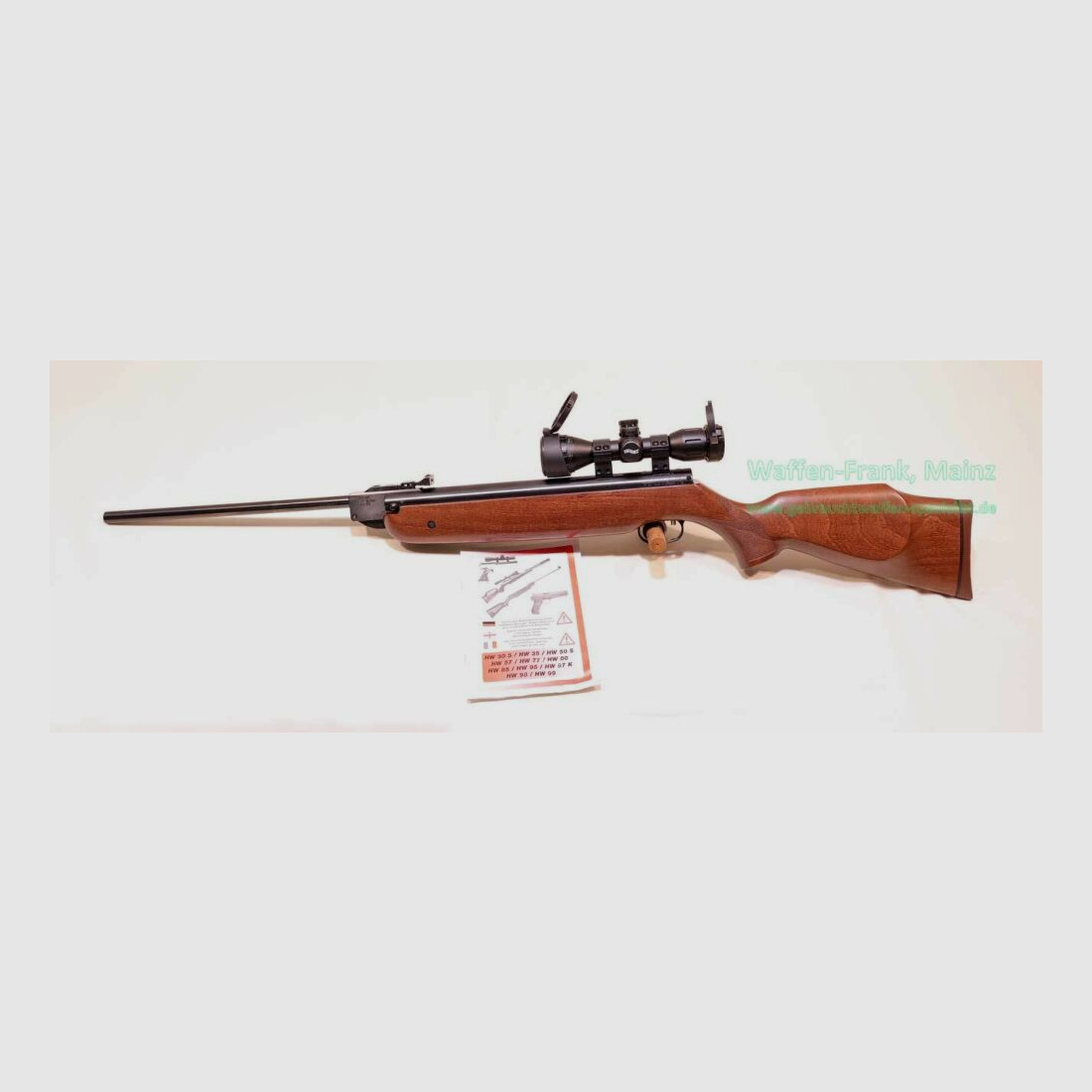 Weihrauch - Mellrichstadt HW 80K mit ZF 4x32 4,5mm / .177