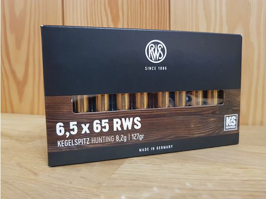 RWS MUNITION Kal. 6,5X65 KS 127 GR