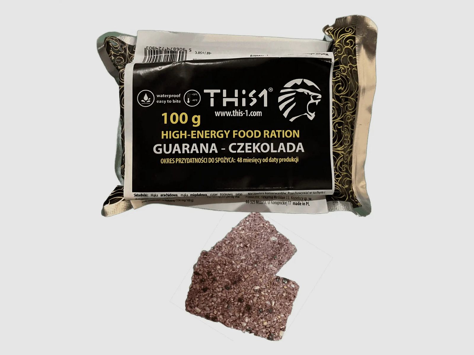 THIS 1 THIS 1 Riegel Survival Bar Schokolade/Guaraná