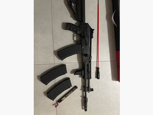 E&L AK12 "Gen.4" S-AEG mit Variohead, Pro HopUp & Begadi CORE EFCS / Mosfet zum tiefstpreis