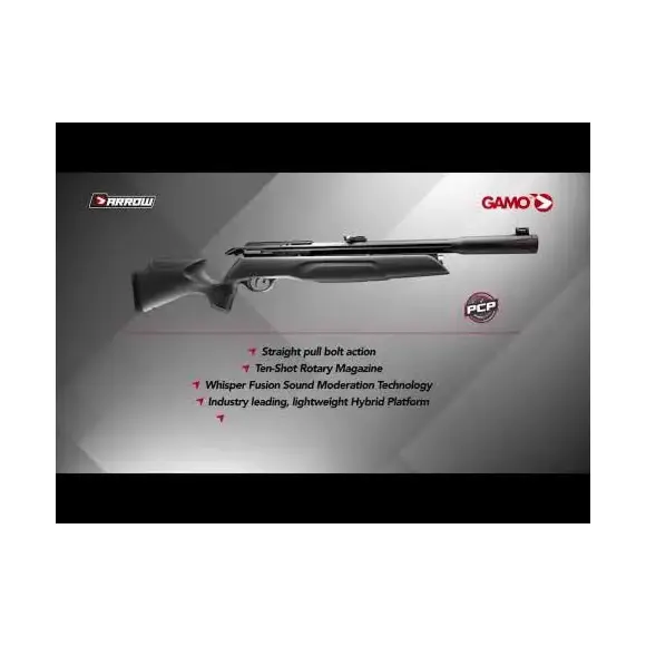 Pack Carabina PCP Gamo Arrow Calibro 5,5 mm 19,9 Joule con Pompa e Cannocchiale, immagine 33 di 34