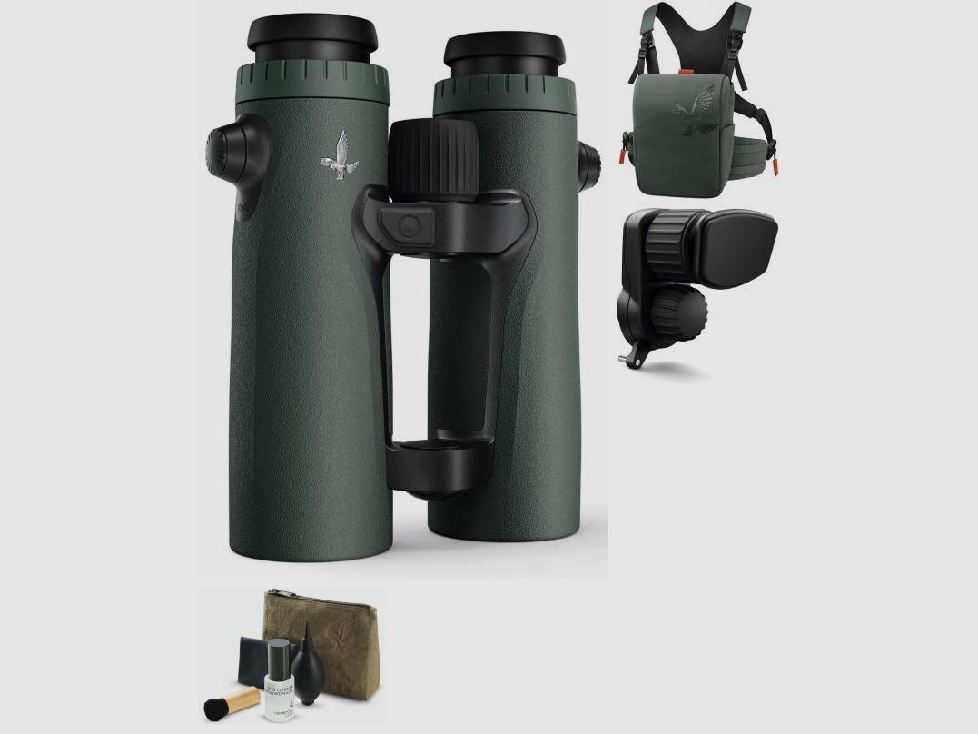 SWAROVSKI OPTIK Swarovski EL Range 10x42 mit FRR 42 Basispaket Allround-Jagd