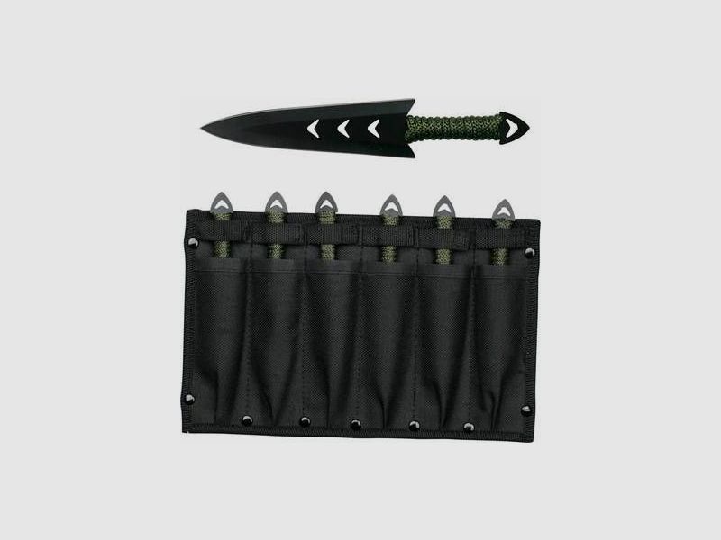 Wurfmesserset mit Halter
