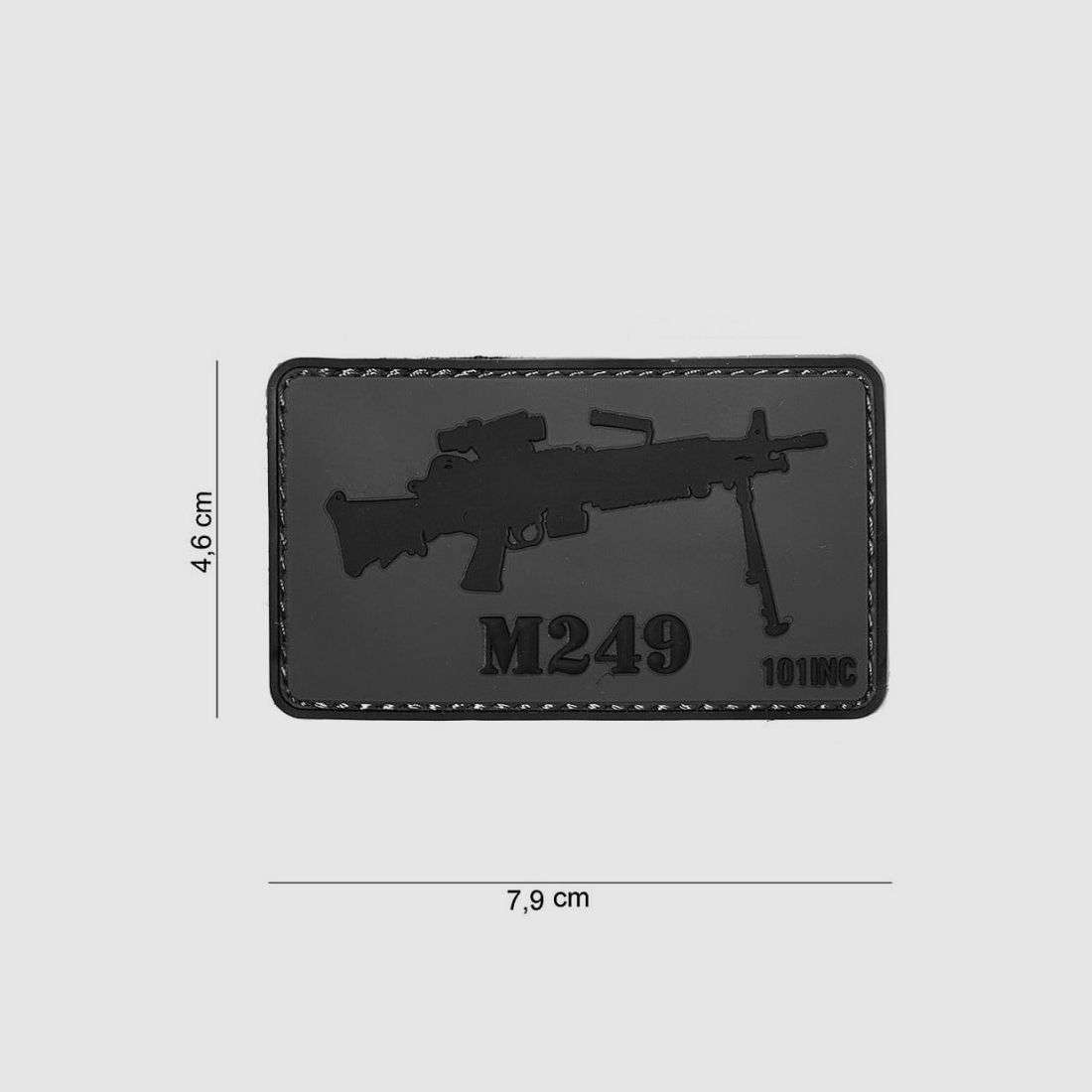 101 INC PATCH M249 3D PVC