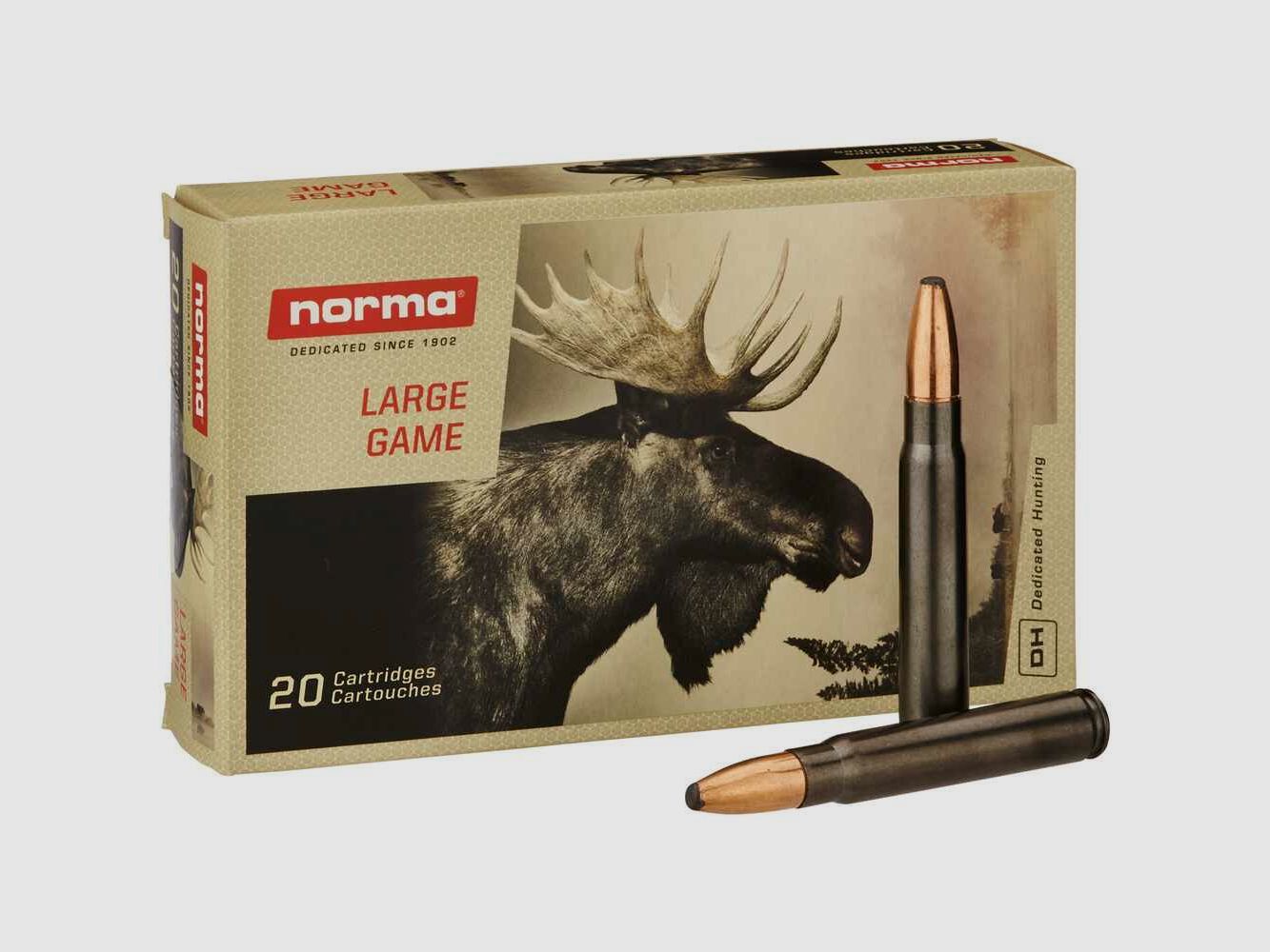 9.3x62 Oryx Silencer 18.5g/285grs. Norma