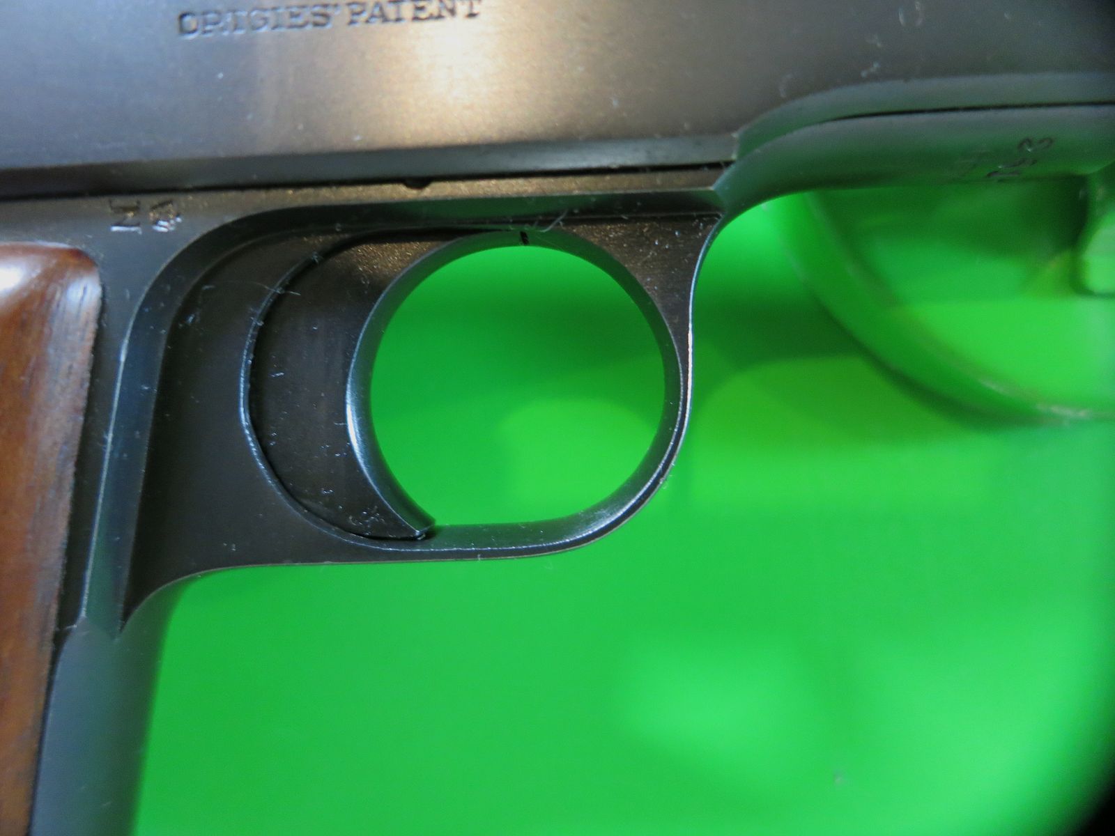 Ortgies; Deutsche Werke Erfurt; 7,65 Browning Polizeipistole Wehrmacht      #47-