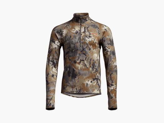 Sweat Sitka Core Merino 330 Half-Zip Optifade Timber