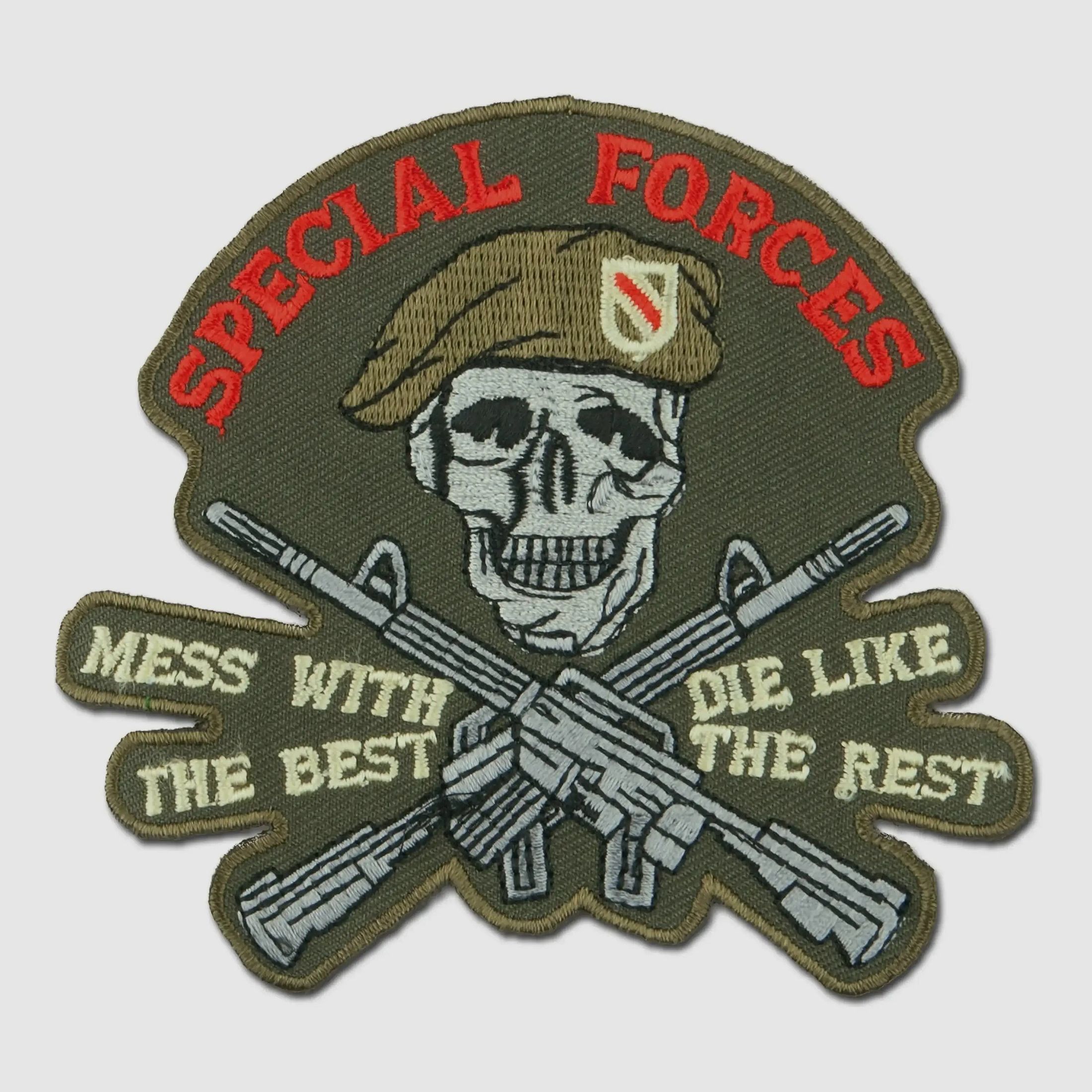 Bundeswehr Originele Badge US Special Forces Skull-Rifles